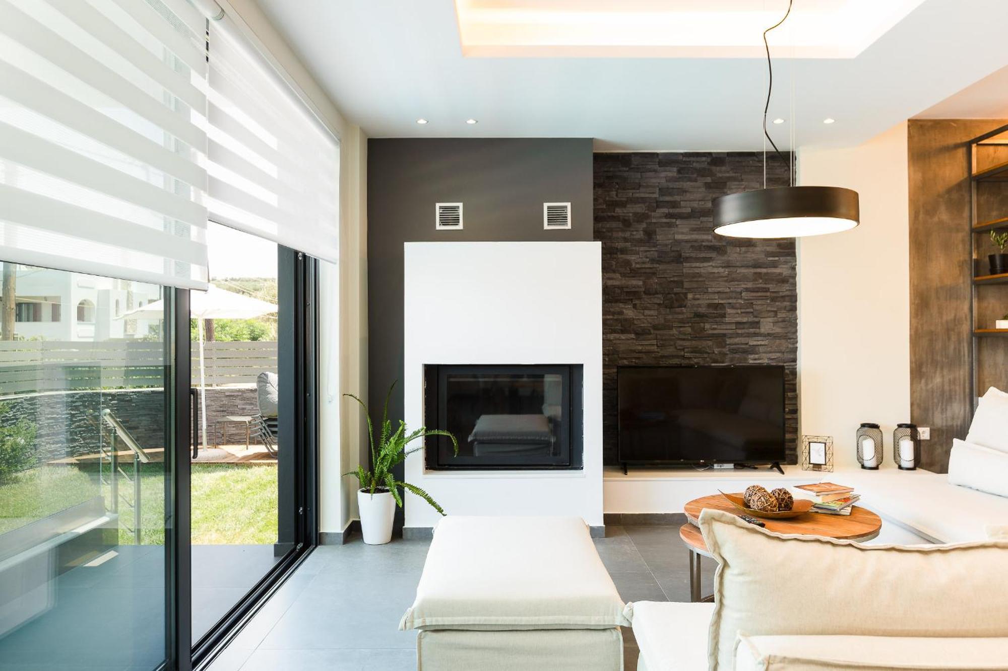 Sfáka Nisos Villa, Pool & Heated Spawhirlpool, Walking To Beach, By Thinkvilla מראה חיצוני תמונה