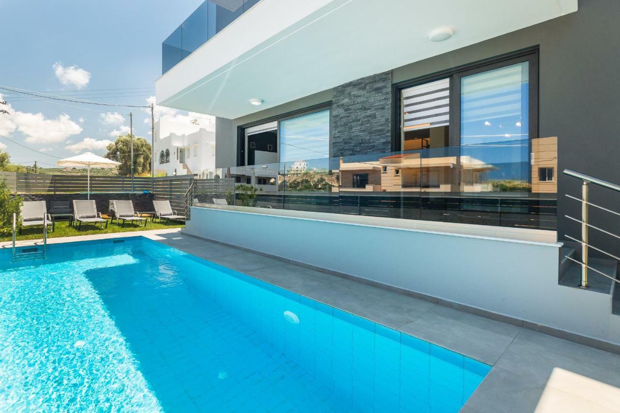 Sfáka Nisos Villa, Pool & Heated Spawhirlpool, Walking To Beach, By Thinkvilla מראה חיצוני תמונה