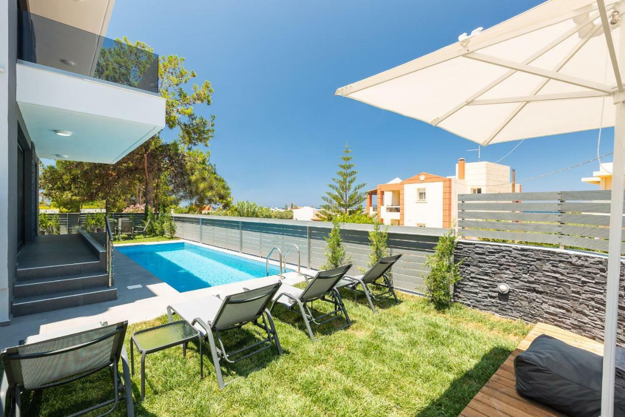 Sfáka Nisos Villa, Pool & Heated Spawhirlpool, Walking To Beach, By Thinkvilla מראה חיצוני תמונה